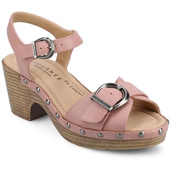 Journee Sisilia Women's Ankle Strap Clogs