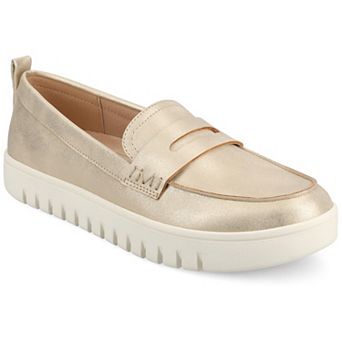 Journee Women's Tayla Round Toe Penny Loafer Flexible Comfort Slip-On Shoes