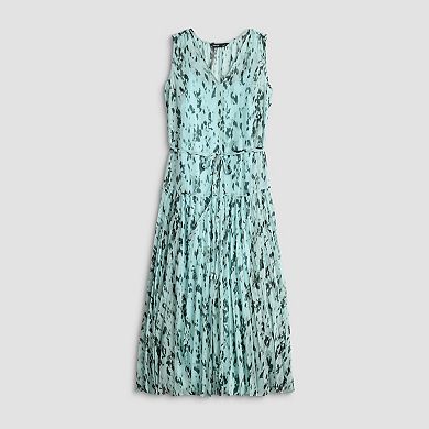 Women's Simply Vera Vera Wang Pleated Dropwaist Maxi Dress
