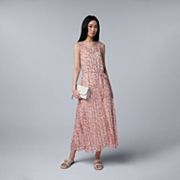 princess vera wang dress kohls Women's Simply Vera Vera Wang Flowy Maxi Dress