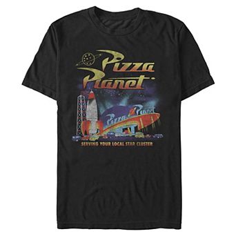 Men's Disney / Pixar's Toy Story Pizza Planet Restaurant Graphic Tee