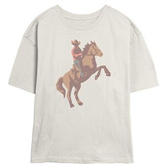 Juniors' Cowboy Ride Graphic Tee