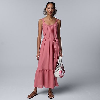 Women's Simply Vera Vera Wang Tiered Tank Maxi Dress