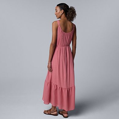 Women's Simply Vera Vera Wang Tiered Tank Maxi Dress
