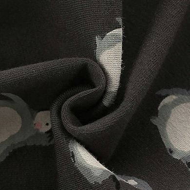 Autumn Arrival Baby Kids Girls Penguins Pattern Casual Pants