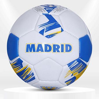 Vizari Club Soccer Ball, 30-Panel Youth Practice & Match Ball, Durable with Superior Air Retention