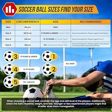 Vizari Zodiac Youth Soccer Ball:Synthetic leather, durable, waterproof,ideal for training and games