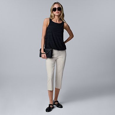 Women's Simply Vera Vera Wang Bubble Tank Top