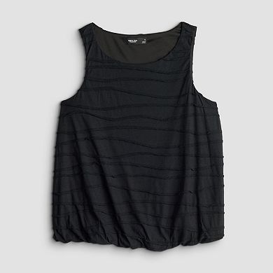 Women's Simply Vera Vera Wang Bubble Tank Top