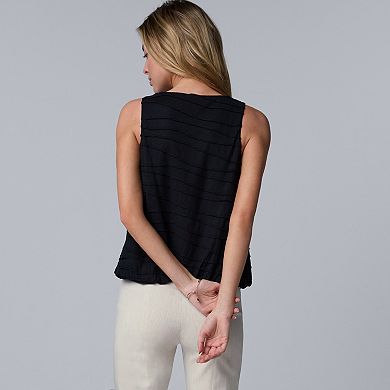 Women's Simply Vera Vera Wang Bubble Tank Top