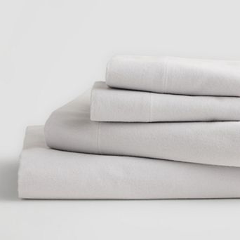 Cuddl Duds® Cotton Flannel Sheet Set