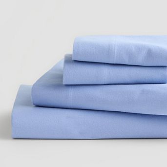 Cuddl Duds® Cotton Flannel Sheet Set