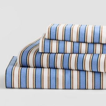 Cuddl Duds® Cotton Flannel Sheet Set