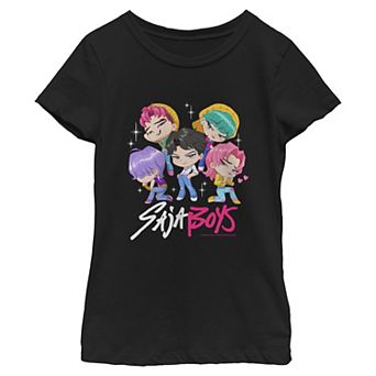 Girls' Saja Boys Chibi Short Sleeve Graphic Tee