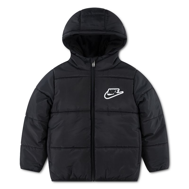 4-7 Nike Futura Essential Water Resistant Heavyweight Fleece Puffer Jacket, Boy's