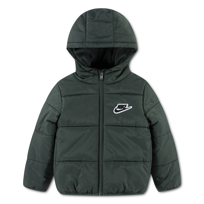 4-7 Nike Futura Essential Water Resistant Heavyweight Fleece Puffer Jacket, Boy's