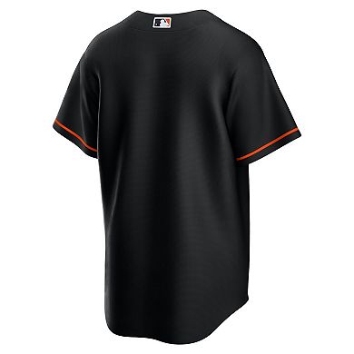 Men's Nike Black Baltimore Orioles Alternate Replica Team Jersey