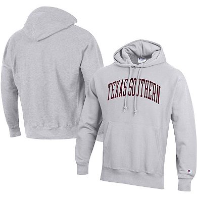 Men's Champion Gray Texas Southern Tigers Tall Arch Pullover Hoodie