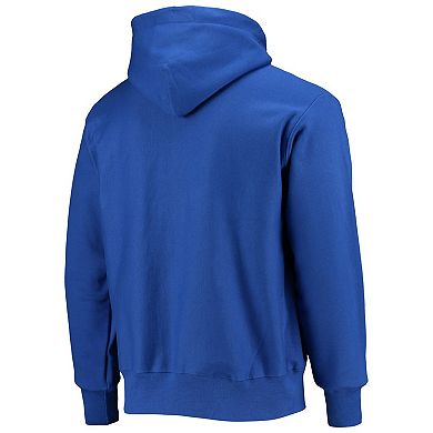 Men's Champion Royal Albany State Golden Rams Tall Arch Pullover Hoodie