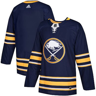 Men's adidas Navy Buffalo Sabres Home Authentic Blank Jersey