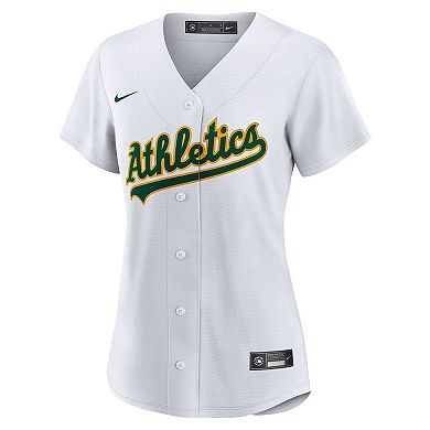 Women's Nike Brent Rooker White Athletics Home Replica Jersey