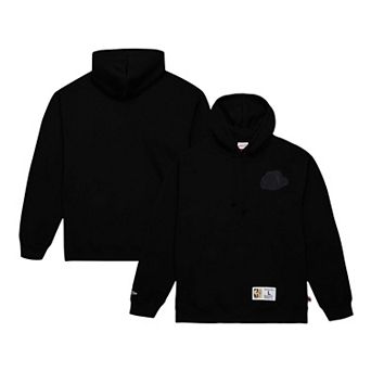 Men's Mitchell & Ness Black Vancouver Grizzlies Hardwood Classics Tonal Pullover Hoodie