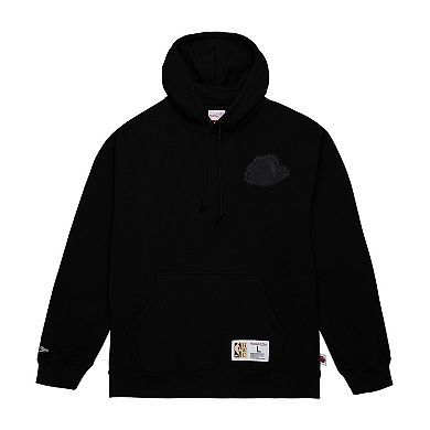 Men's Mitchell & Ness Black Vancouver Grizzlies Hardwood Classics Tonal Pullover Hoodie