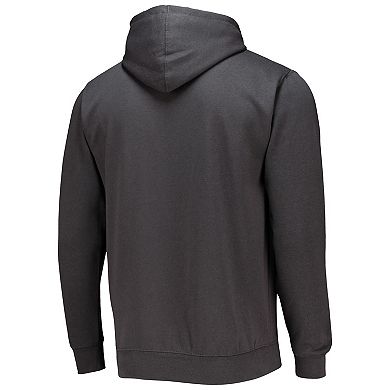 Men's Colosseum Charcoal Howard Bison Isle Pullover Hoodie