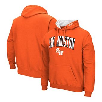 Men's Colosseum Orange Sam Houston State Bearkats Isle Pullover Hoodie