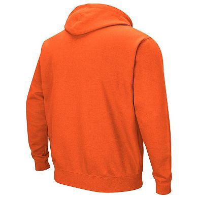 Men's Colosseum Orange Sam Houston State Bearkats Isle Pullover Hoodie