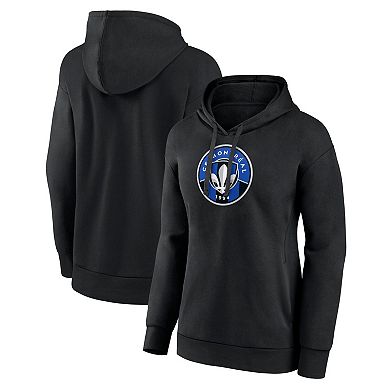 Women's Fanatics Black CF Montreal Primary Logo Pullover Hoodie