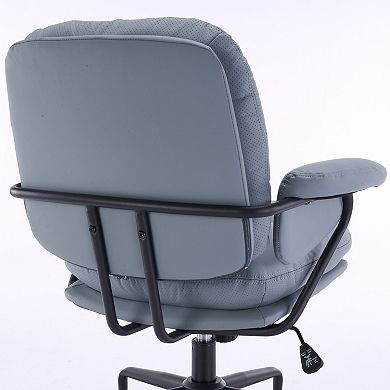 Ergonomic Office Chair with 360° Swivel Adjustable Height Reclining Backrest and Breathable Seat