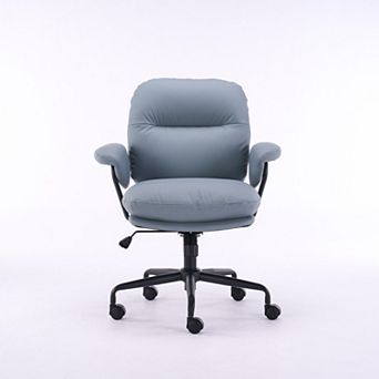Ergonomic Office Chair with 360° Swivel Adjustable Height Reclining Backrest and Breathable Seat
