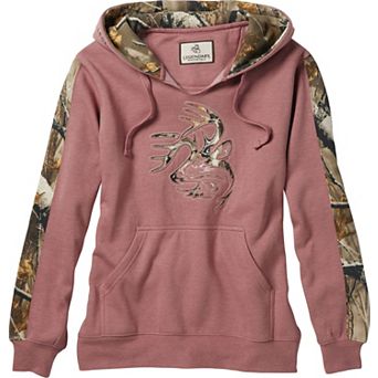 Women's Legendary Whitetails Outfitter Hoodie Pullover V-Neck Sweatshirt