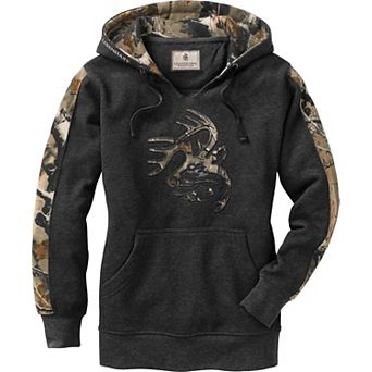 Women's Legendary Whitetails Outfitter Hoodie Pullover V-Neck Sweatshirt