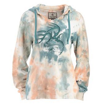 Women's Legendary Whitetails Outfitter Hoodie Pullover V-Neck Sweatshirt