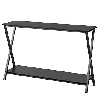 Thin 2 tier Console Table for Entryway, Hallway, Behind Sofa & Bedroom