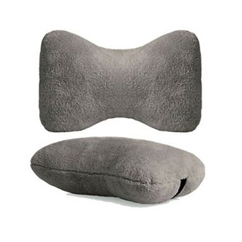 Travel Neck 2-Pack Pillow with Elastic Strap for Car or SUV