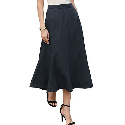 midi skirt business casual skirt cover up