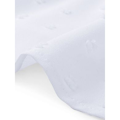 Women's Plus Size Summer Tops Round Neck Ruffle Short Sleeve Tiered Swiss Dots Blouses