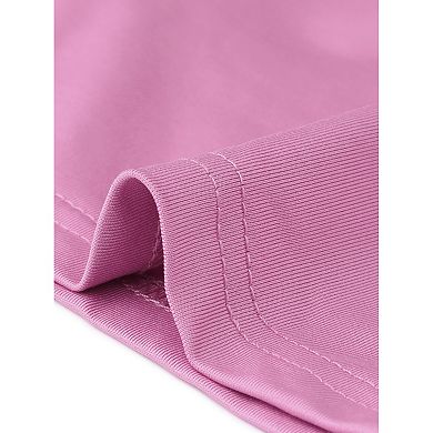 Layer Ruffle Hem Mini Skirt for Women High Waist Elastic Pleated Flowy Short Cake Skirts