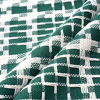 Pack of 2 Decorative Throw Pillow Covers Weaving Style Soft Cushion Case for Couch 12X20/18X18 Inch