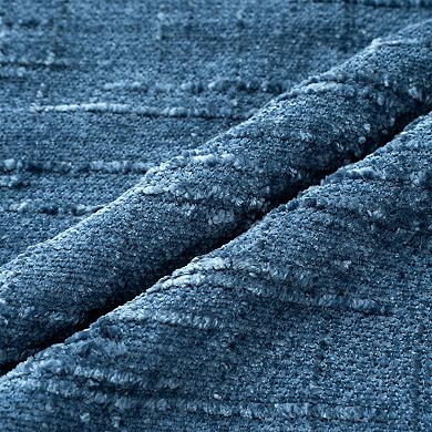 Pack of 2 Solid Decorative Throw Pillow Covers Cross-Weave Texture Cushion Case 18X18 Inch