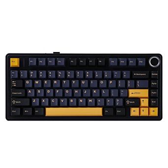 AULA F75 81-Key Wireless Hot Swappable, Gaming, RGB, Knob, 4000 mAH Battery, Normal/Patterned Keycap