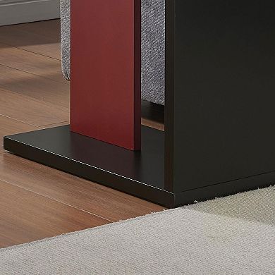 Kings Brand Furniture Hayward Side Table, Side End Table for Couch, Snack and Laptop