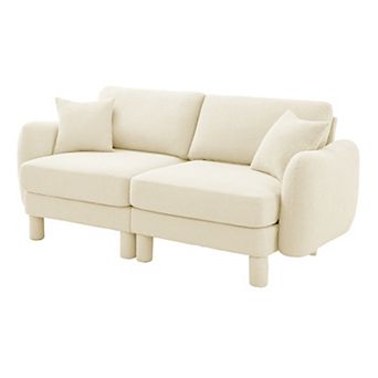 Fabric 2-seater Loveseat Sofa