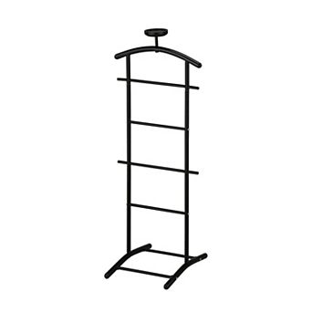 Kings Brand Furniture Menros Metal Suit Valet Stand, Clothes Rack