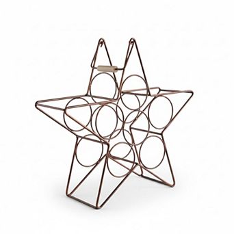 Kings Brand Furniture Metal Countertop Tabletop Wine Rack-Freestanding Modern Wine Bottle Holder