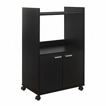 Kings Brand Furniture Ayla 2-Door Kitchen Microwave Cart