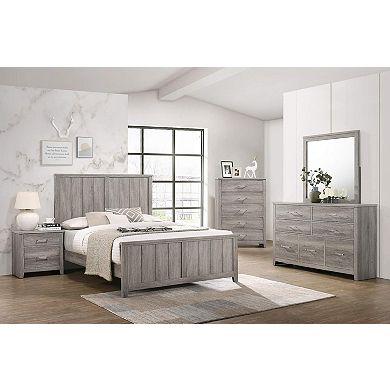 Kings Brand Furniture Harmony 2-Drawer Wooden Side End Table, Nightstand